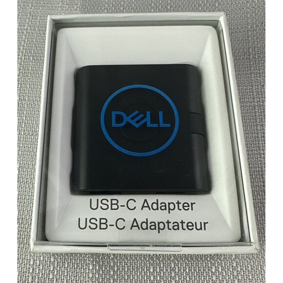 Dell DA200 Adapter-USB-C to HDMI/VGA/Ethernet/USB 3.0 - Black Open Box - Picture 1 of 4